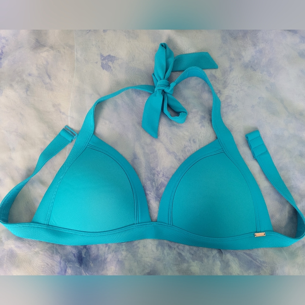 💙PINK Victoria's Secret Push-Up Triangle Bikini Top